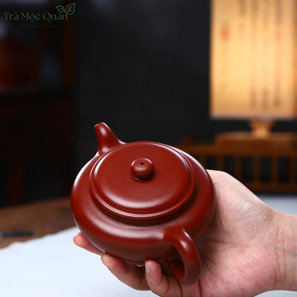 Ấm Tử Sa Phỏng Cổ Đại Hồng Bào Thủ Công 240ml ATS78