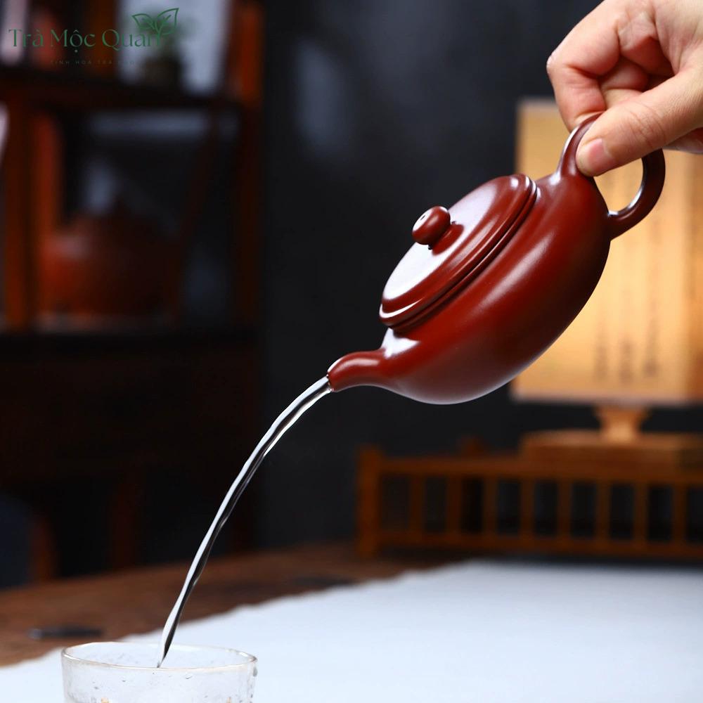 Ấm Tử Sa Phỏng Cổ Đại Hồng Bào Thủ Công 240ml ATS78