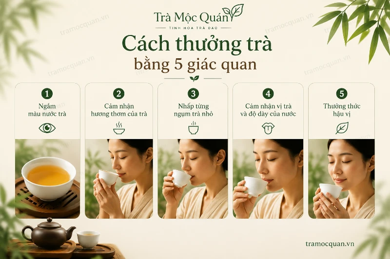 Cách thưởng trà