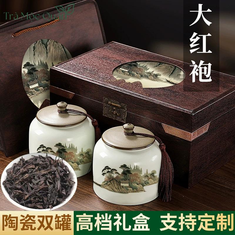 Trà Bích Loa Xuân Hộp Gỗ Quà Tặng 500g BLX203