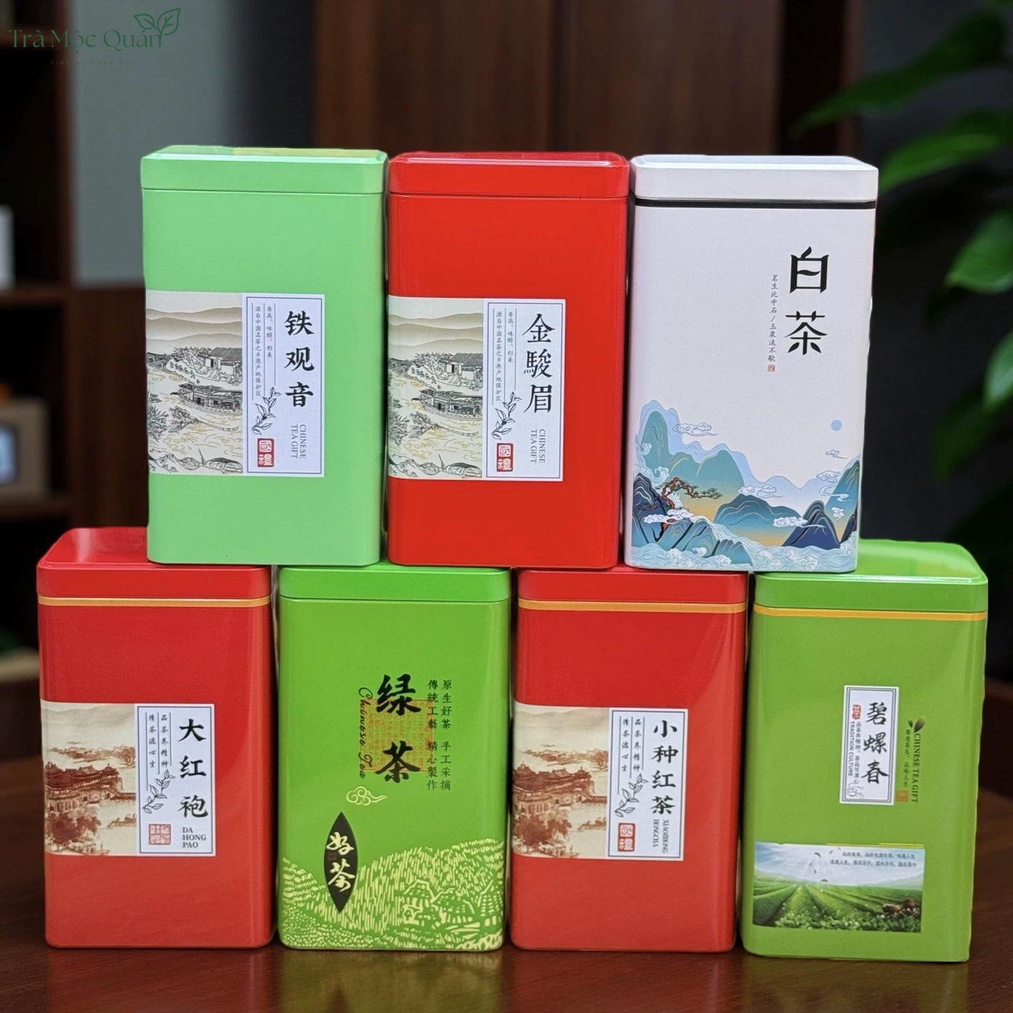 Trà Bích Loa Xuân Thiếc Xanh 100g BLX205