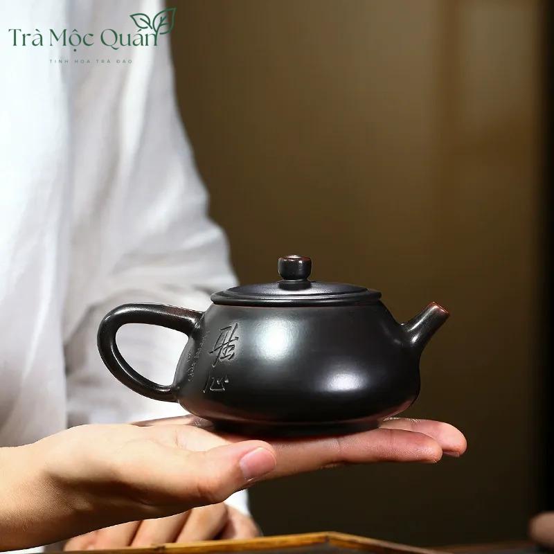 Ấm Trà Nê Hưng Khâm Châu Thạch Biều 250ml ATS93