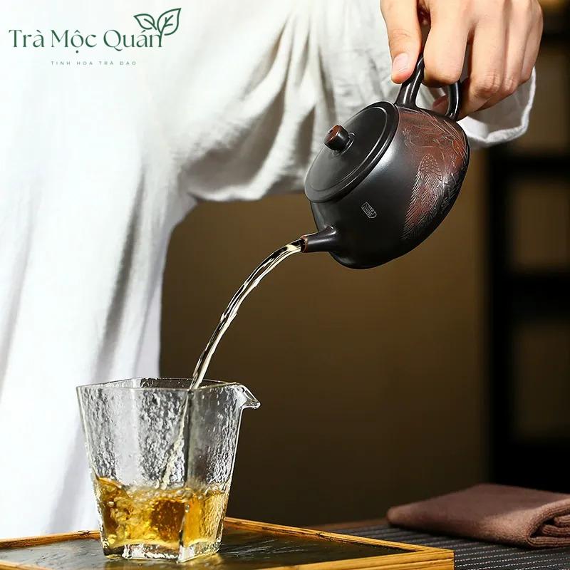 Ấm Trà Nê Hưng Khâm Châu Thạch Biều 250ml ATS93