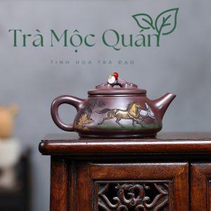 Ấm Tử Sa Mã Đáo Thành Công Tử Nê 240ml ATS99
