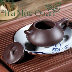 Ấm Tử Sa Thạch Biều Cảnh Chu Lão Tử Nê 240ml ATS91
