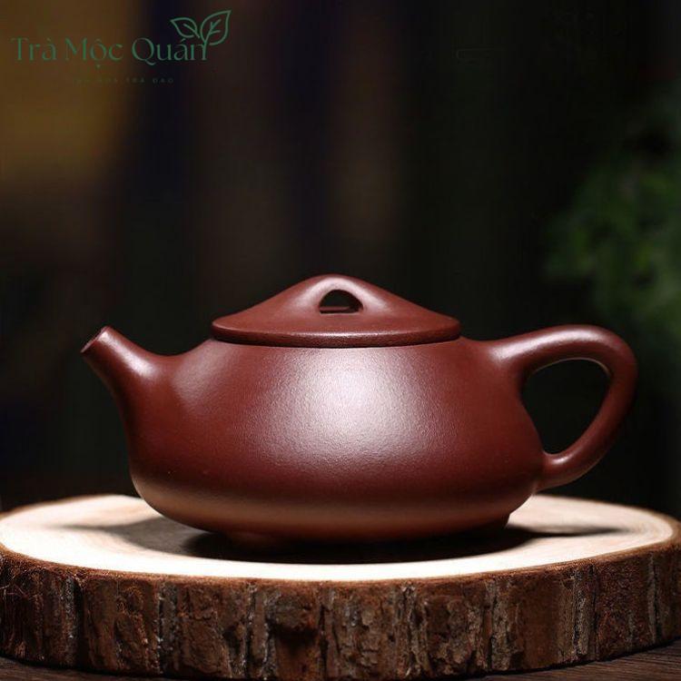 Ấm Tử Sa Thạch Biều Cảnh Chu Tử Nê 240ml ATS90