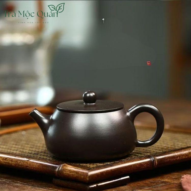 Ấm Tử Sa Thạch Biều Hắc Chu Nê 200ml ATS101
