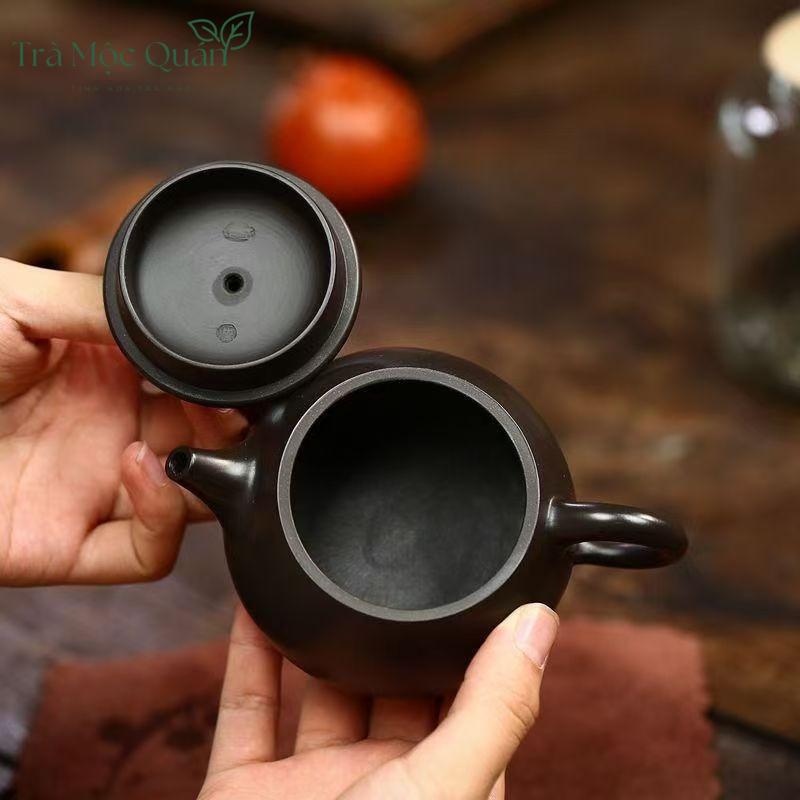 Ấm Tử Sa Thạch Biều Hắc Chu Nê 200ml ATS101