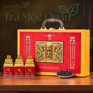 Hộp Trà Biếu Tết Phúc Lộc Hoàng Gia Hồng Trà Chính Sơn Tiểu Chủng 250g HT102