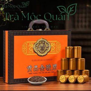 Trà Biếu Tết Hồng Trà Kim Tuấn Mi Cống Phẩm Kim Hoàng 250g HT100